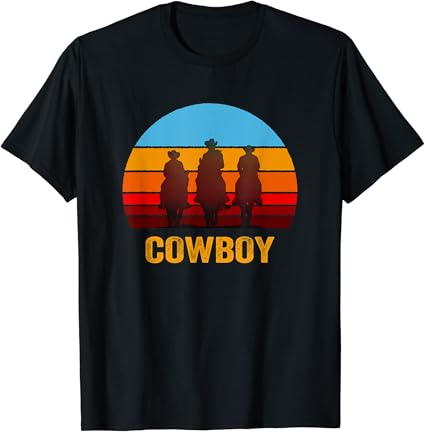 vintage cowboy t shirt